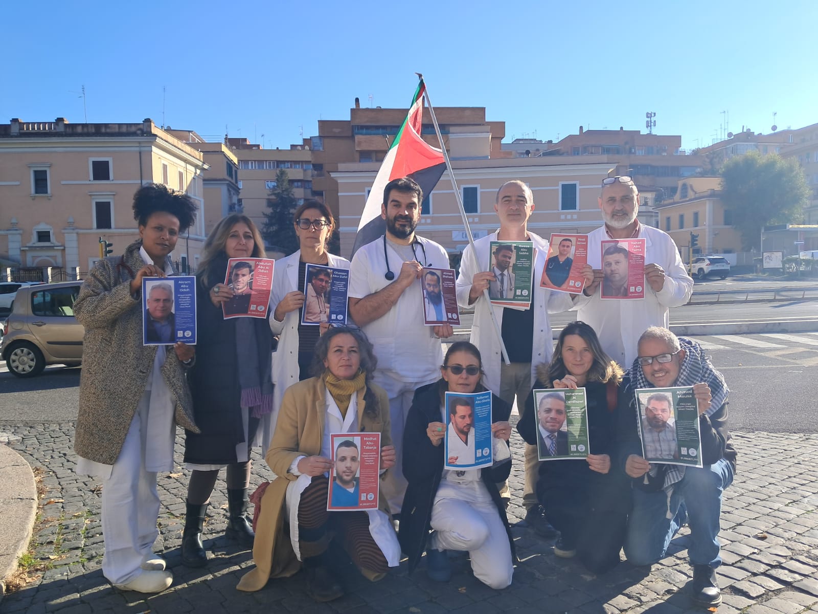 de trabajadores sanitarios en Gaza