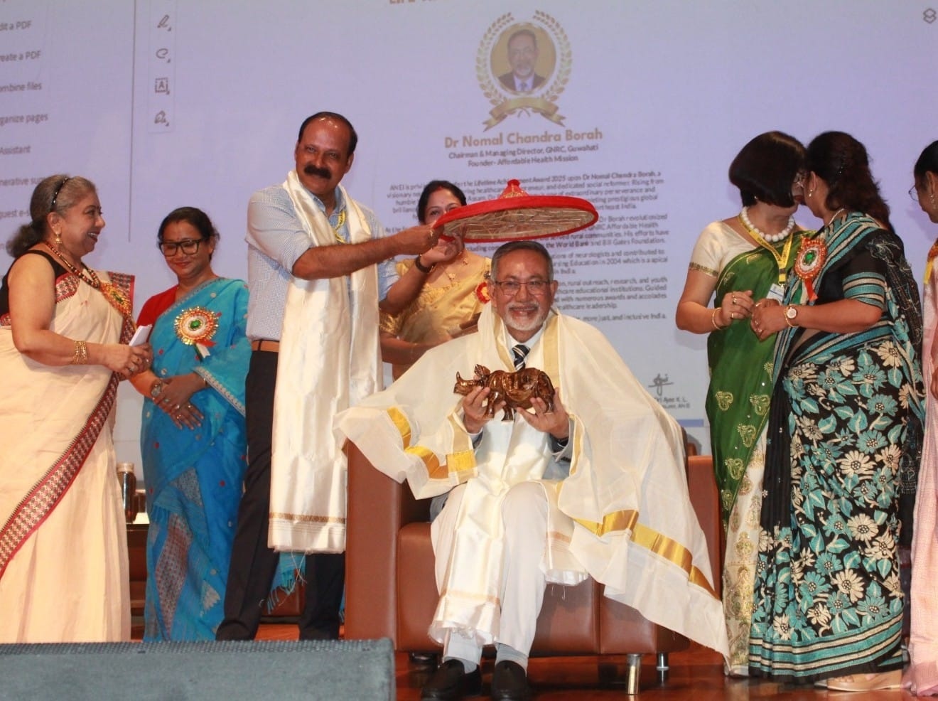 GNRC Hospitals Founder Dr. NC Borah Honoured with Double National Awards