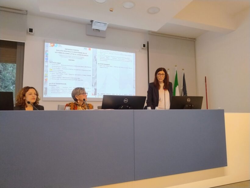 Infanzia Ferita: GAZA Intervento Monia Monni - Assessora alla Sanità, al Diritto alla Salute e alle Politiche Sociali, Regione Toscana