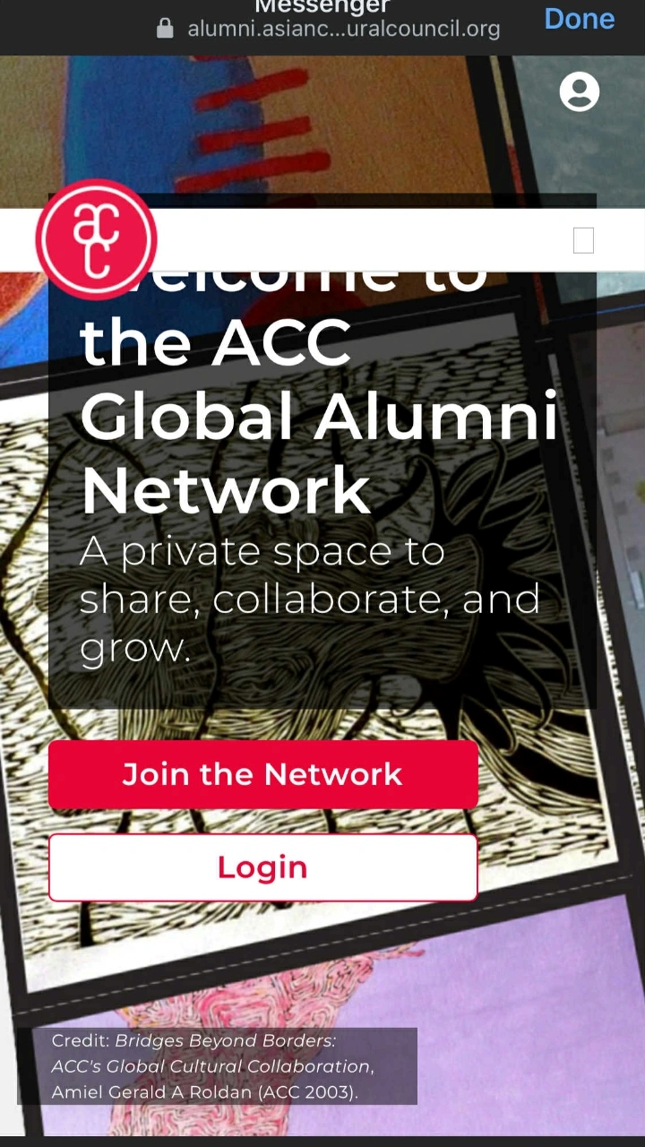 The Asian Cultural Council Global Alumni Network & Amiel Gerald A. Roldan