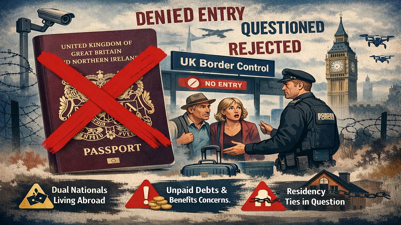 Reino Unido puede negar la entrada a ciudadanos británicos desde febrero 2026