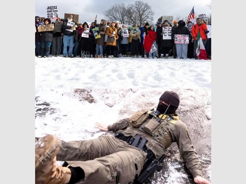 Widerstand in der Kälte: Minneapolis besiegt ICE mit Eis