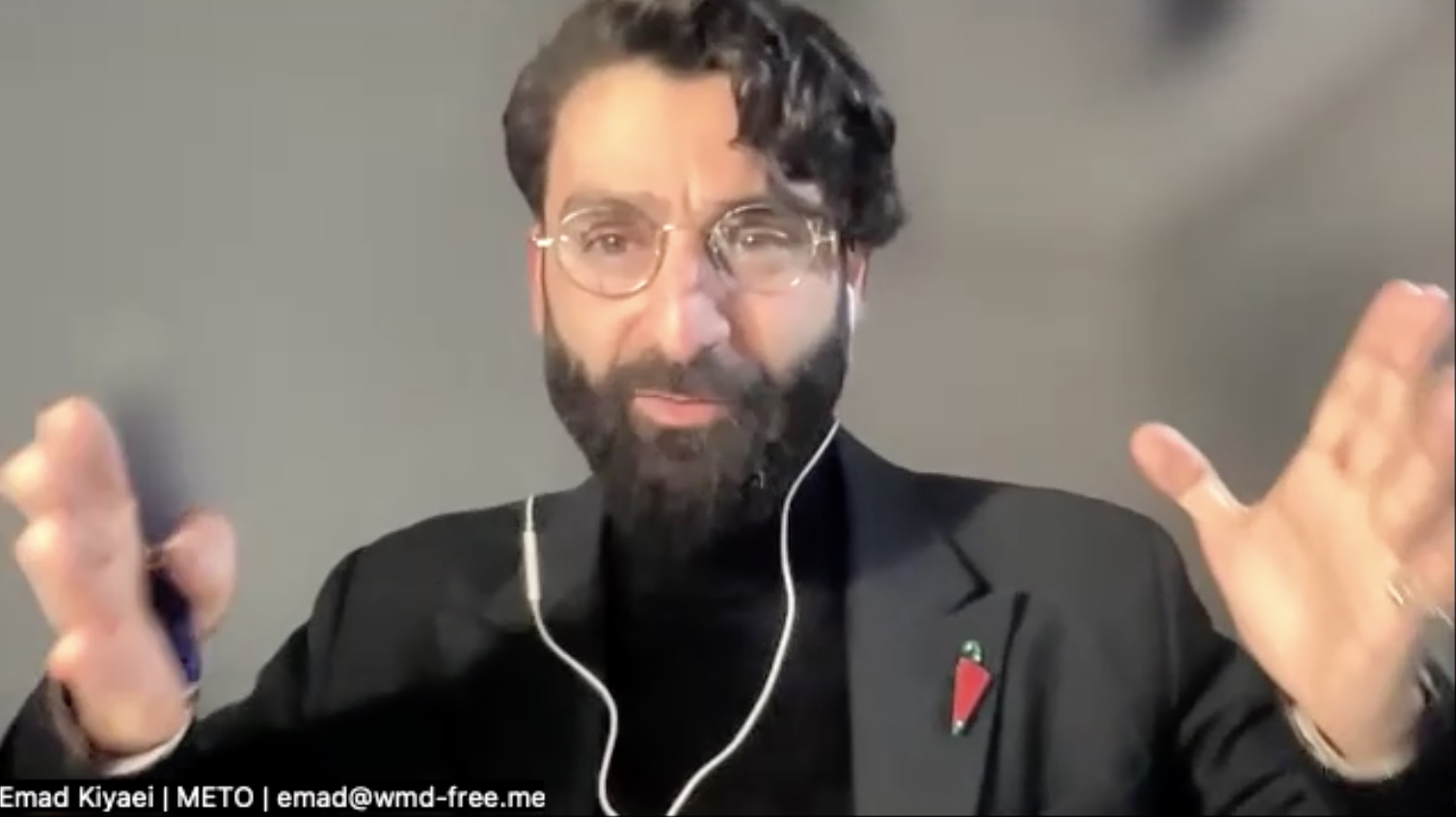 Interview with Emad Kiyaei about the ongoing negotiations between Iran and the U.S.