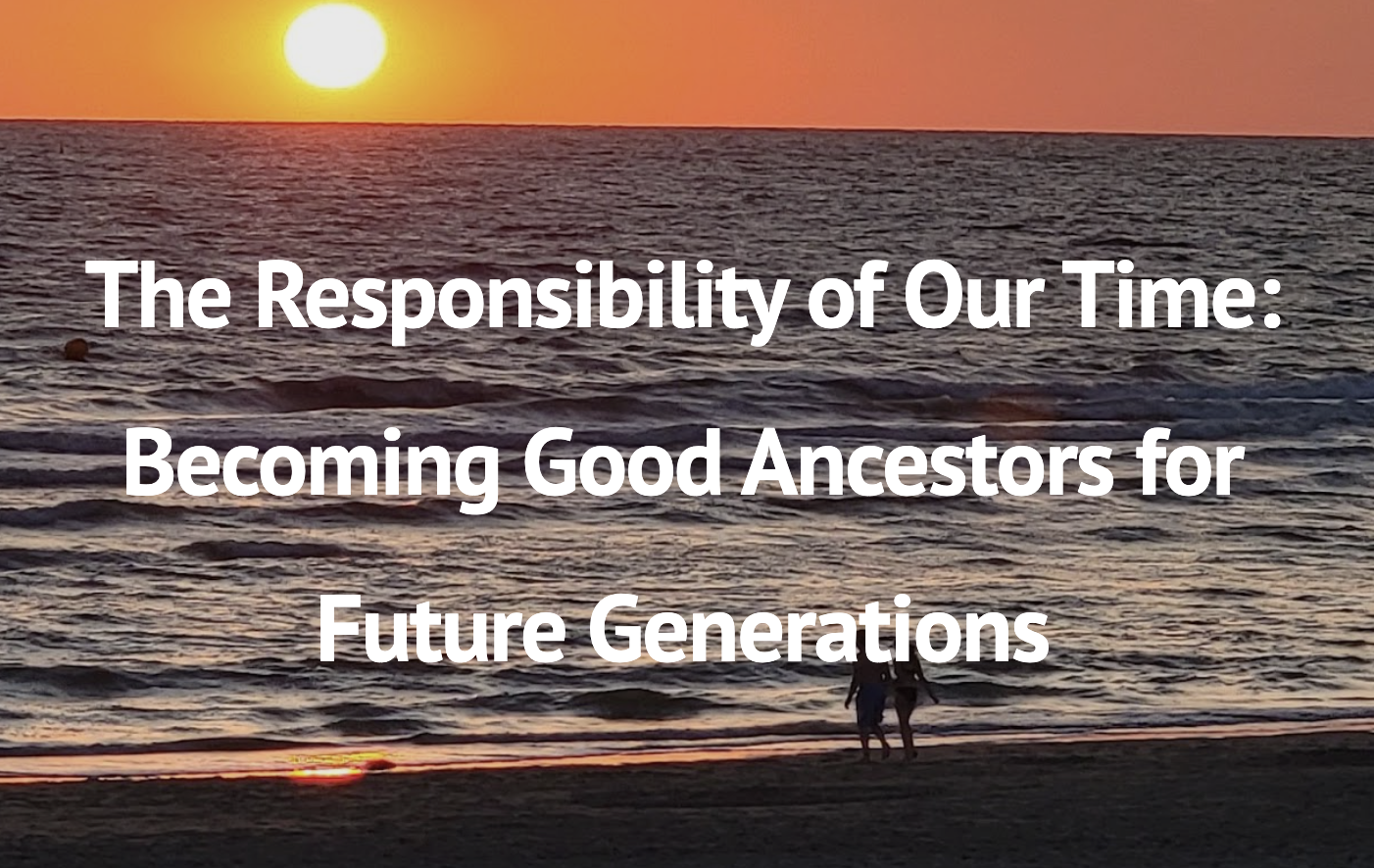 Online Workshop to Address Intergenerational Responsibility, Nuclear Risks, and Peace in the Middle East