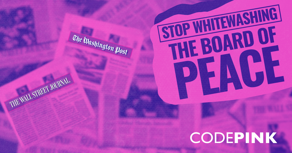 The Media is Whitewashing Trump’s Board of Peace