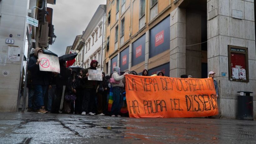 manifestazione a Empoli