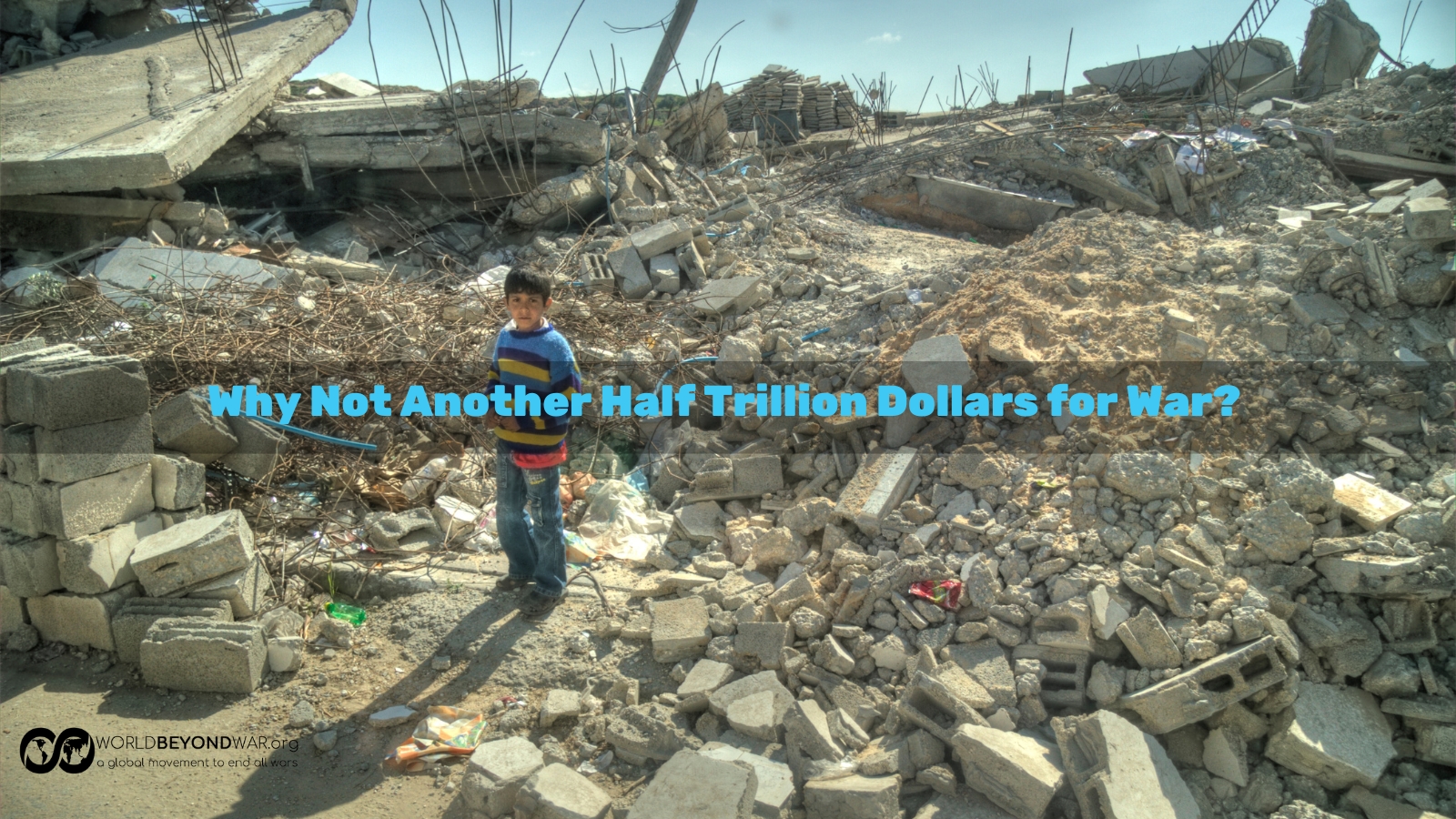 Warum nicht noch eine halbe Billion Dollar für Krieg?