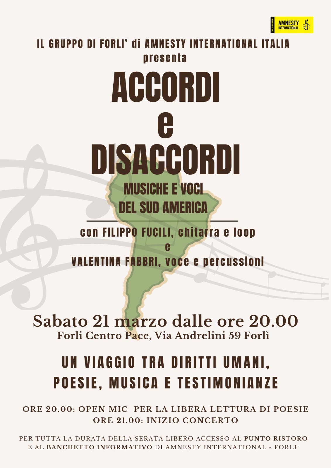 Accordi e Disaccordi evento Forli