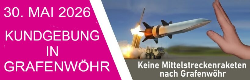Kundgebung in Grafenwöhr