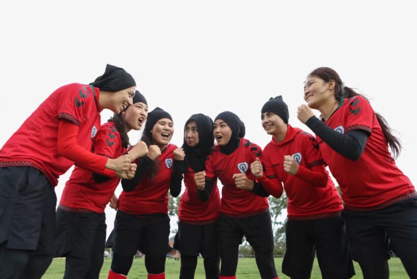 la squadra femminile afghana di calcio