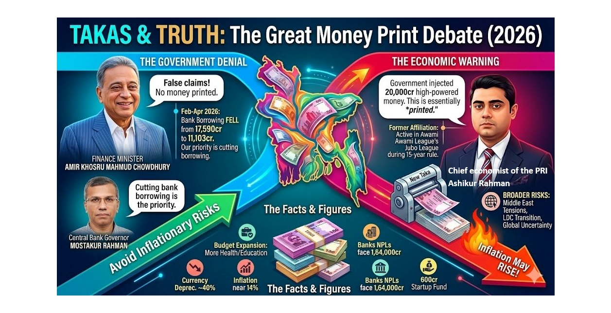 Bangladesh Rejects Claims of Money Printing Amid Structural Reforms