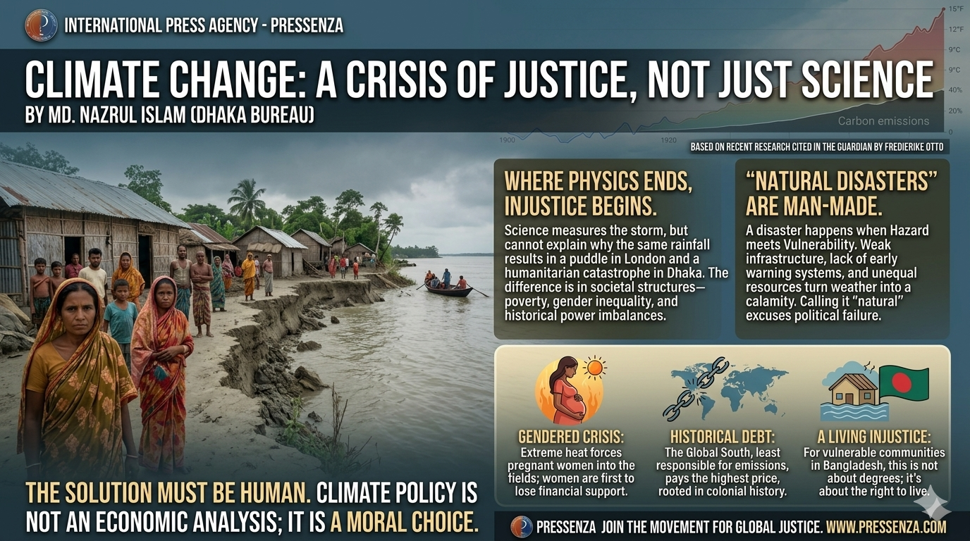 Climate Change: A Narrative of Global Injustice Hidden Behind Science