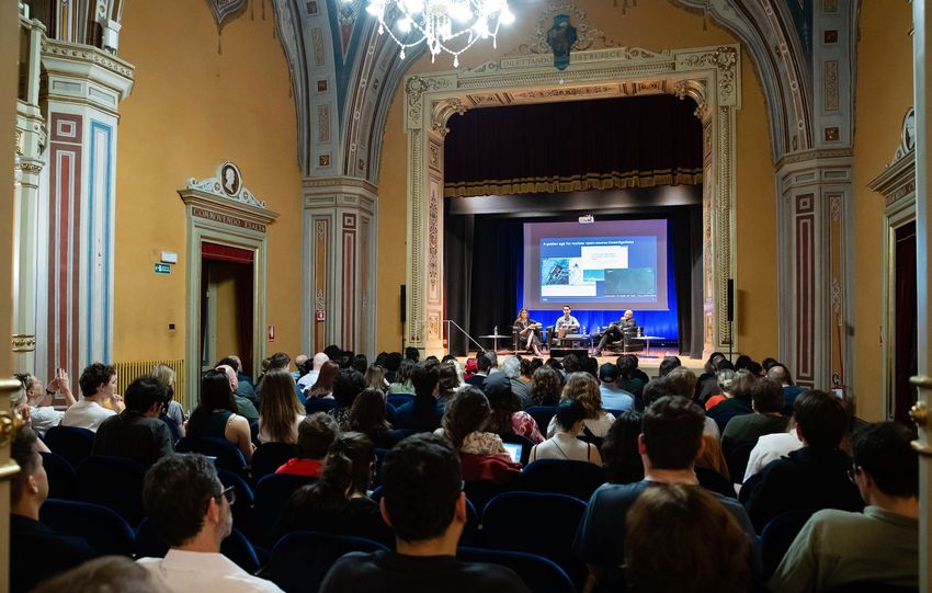 sala del festival durante l'evento