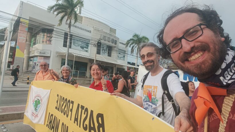 striscione con Renato de Nicola