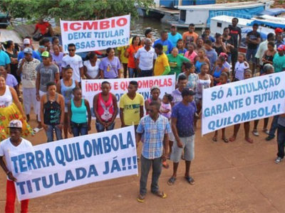 Quilombola families in Alcântara, northeast region of Brazil.