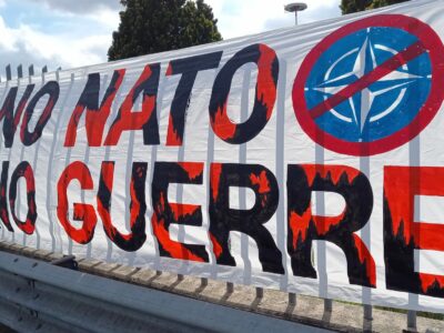 Dizer "Não à OTAN" é dizer "Não à guerra"! (Foto: PRESSENZA)
