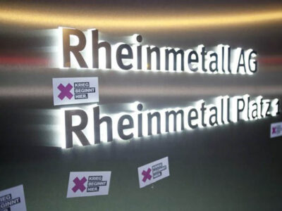 Fall Rheinmetall: Strafanzeige und Pläne für Panzerfabrik
