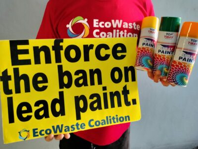 Enforce the ban on lead paint