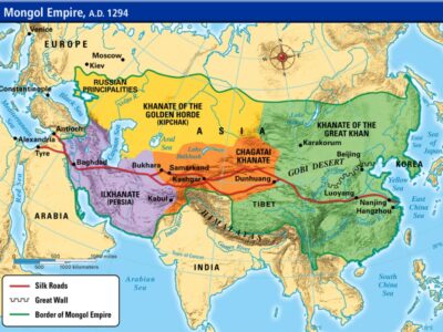MONGOL EMPIRE 1294