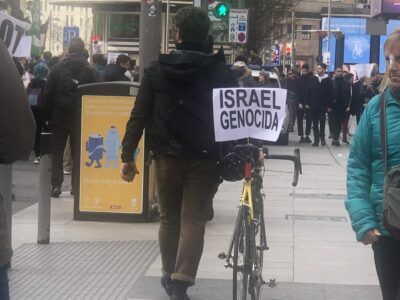 Manifestación Boicot armas Israel