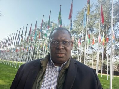 Diko Hanoune, President of the Association des Haratines de Mauritanie en Europe.