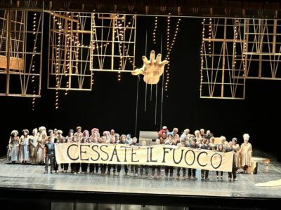cessate il fuoco teatro Parma