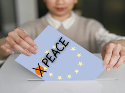 Europawahlen 2024 – Ich stimme für den Frieden und gegen den Krieg