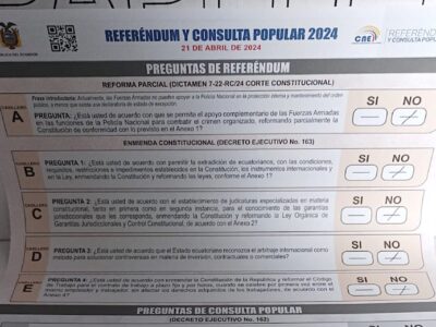 Referendum y consulta en Ecuador