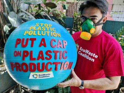 Without curbing plastic production, it will be impossible to end plastic pollution.