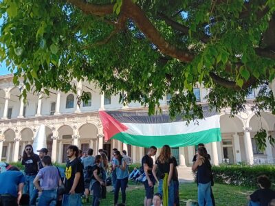 bandiera Palestina Statale Milano