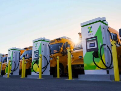 The Oakland Unified School District in California has partnered with Zūm, a school transportation services company, to transition to a fleet of 74 entirely electric buses. Zūm