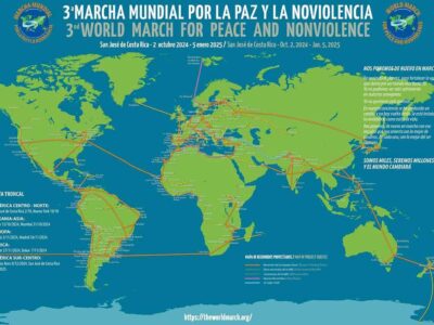Recorrido Tercera Marcha Mundial