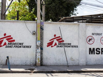 Ospedale di Medici Senza Frontiere ad Haiti