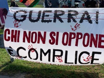 guerra chi non si oppone è complice