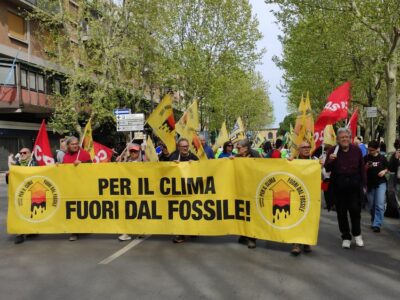 Ravenna - manifestazione - fuori dal fossile Mario Pizzola 04