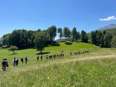 local march for Gaza Biellese