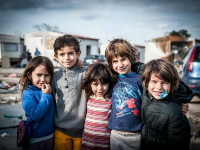 Bambini rom (Foto Comunità di Sant'Egidio)