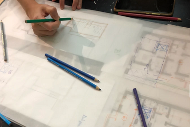 Φωτογραφία από εργαστήρι που πραγματοποίησε η ομάδα CoHab Athens.