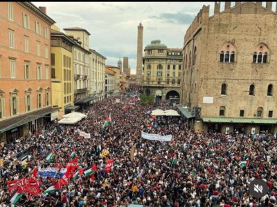 Generalstreik am 22. September 2025 in Bologna