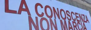 striscione della campagna
