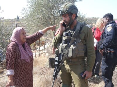 ulivi, donna e soldati rit