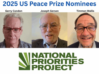 2025 US Peace Prize final nominees