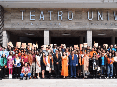 Participantes de la 10ma Feria Coexistir en Paz.