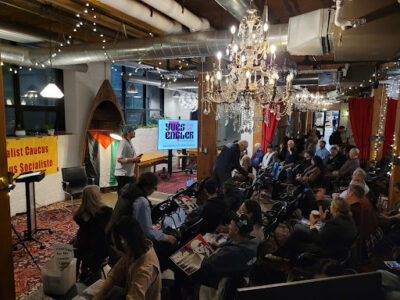 Yves Engler for NDP leader campaign volunteers