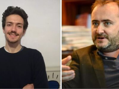 Pier Francesco Pandolfi De Rinaldis e Michel Charbonnier