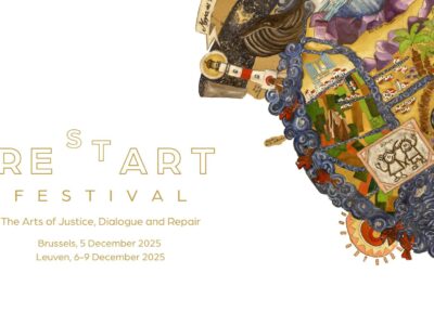 Official illustration chosen for REstART 2025 from the image originally created by Guido Bertagna for the board game « Journey to Discover the Other ».