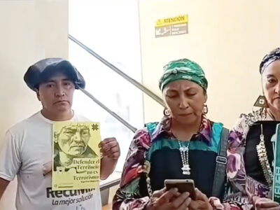 comunicado mapuche
