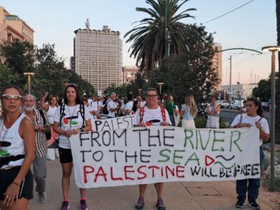 Corsa dell'indignazione "Can't Stay Silent" - Cagliari, 5 settembre 2025 (foto Facebook)