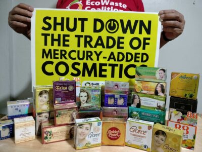 Despite the ban, dangerous mercury-laced skin lighteners continue to be traded online.