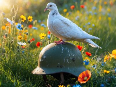 Frieden ist der Weg – Gedanken eines kleinen weißen Vogels